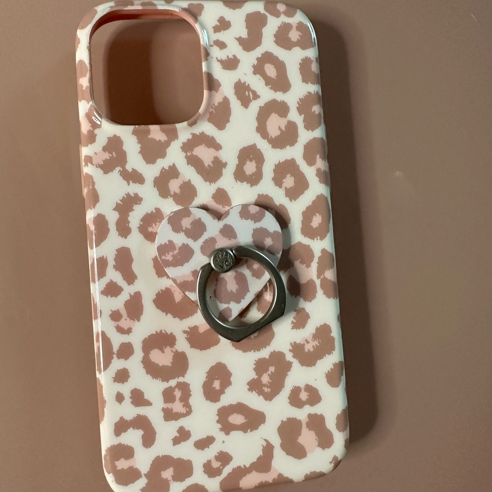 IPhone Cases 12 Pro Max- velvet cavier “blush leopard”
